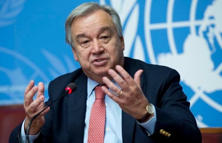 Antonio Guterres sécretaire générale de l'ONU alerte sur l'intelligence artificielle et l'enfants